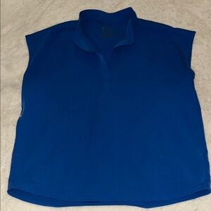 Royal blue Figs scrub top